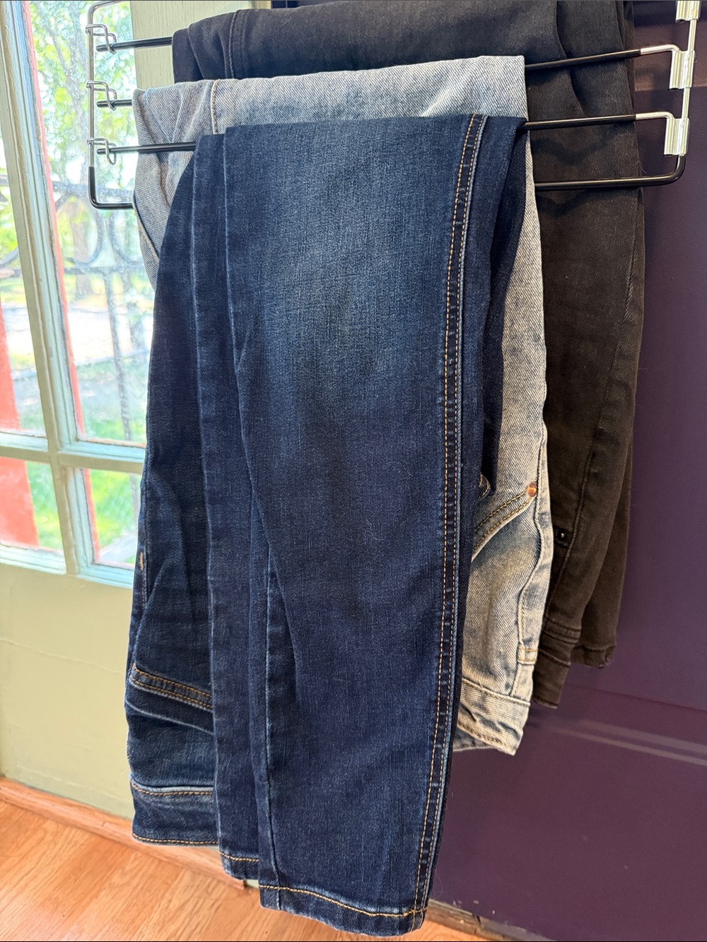 Dark Blue Denim Skinny Jeans